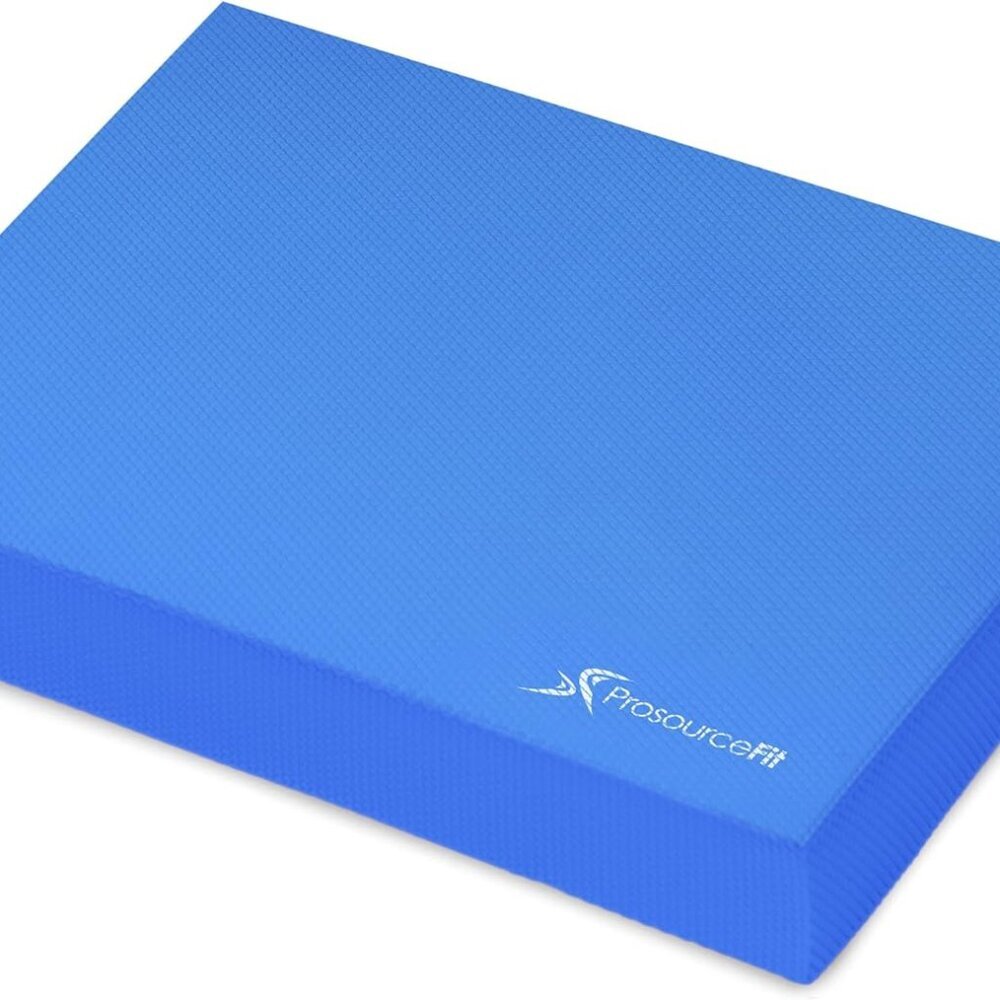 Exercise Balance Pad – Large Cushioned Non-Slip Foam Mat & Knee Pad for Fitness,